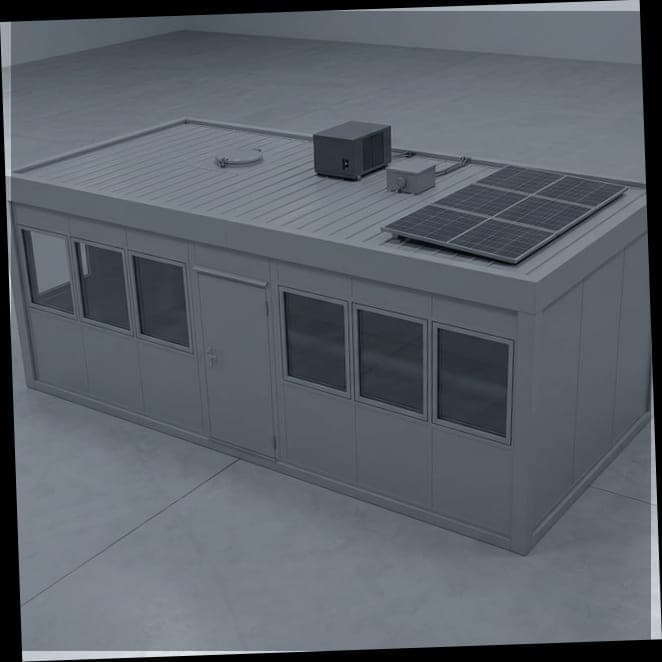 Modular office cabin