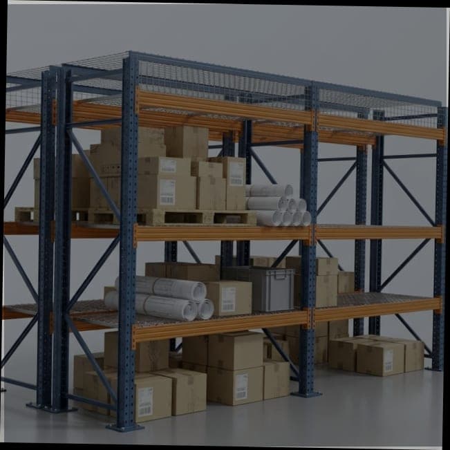 Pallet drop gate
