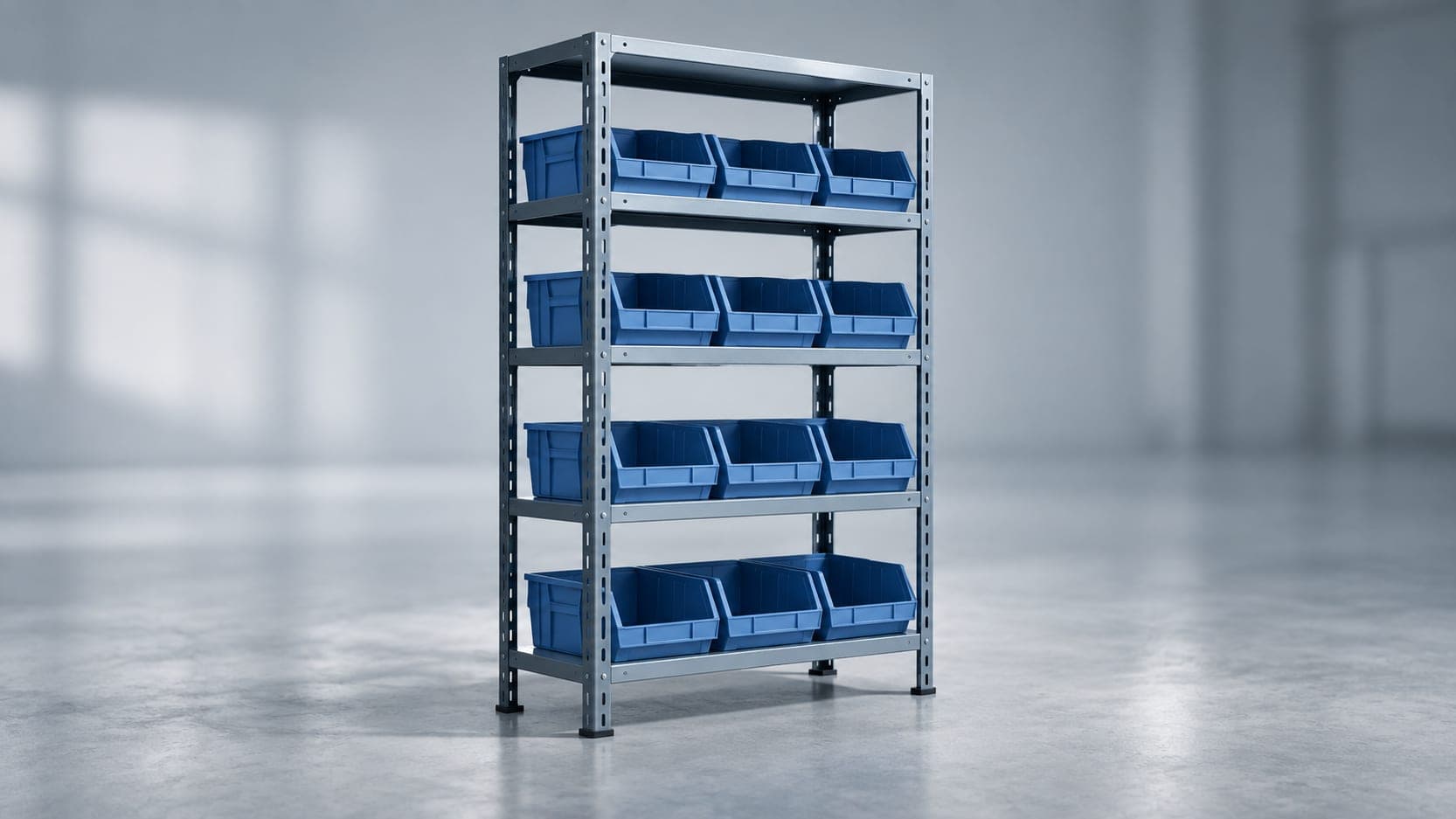 Bin shelving