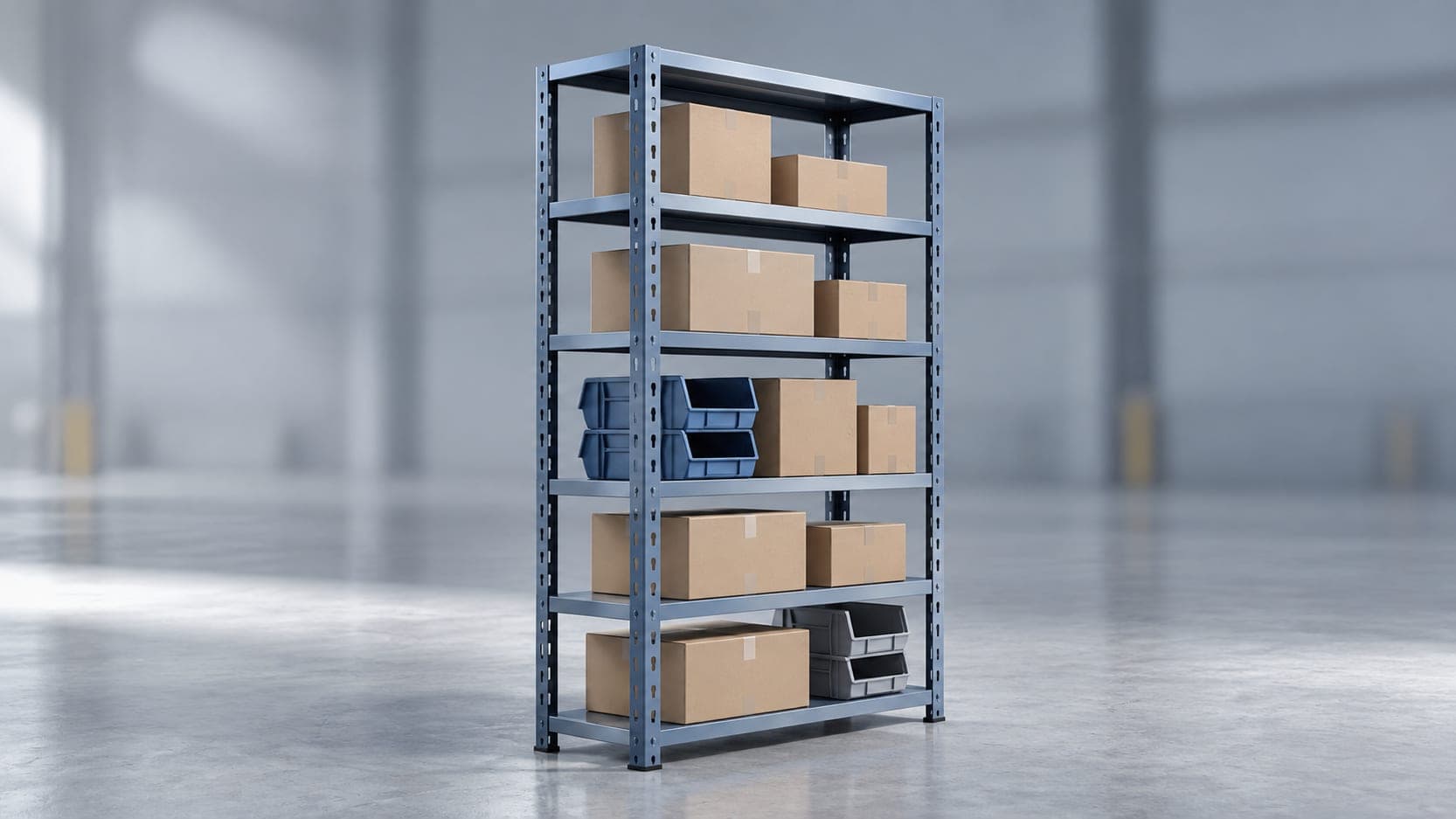 Boltless / rivet shelving