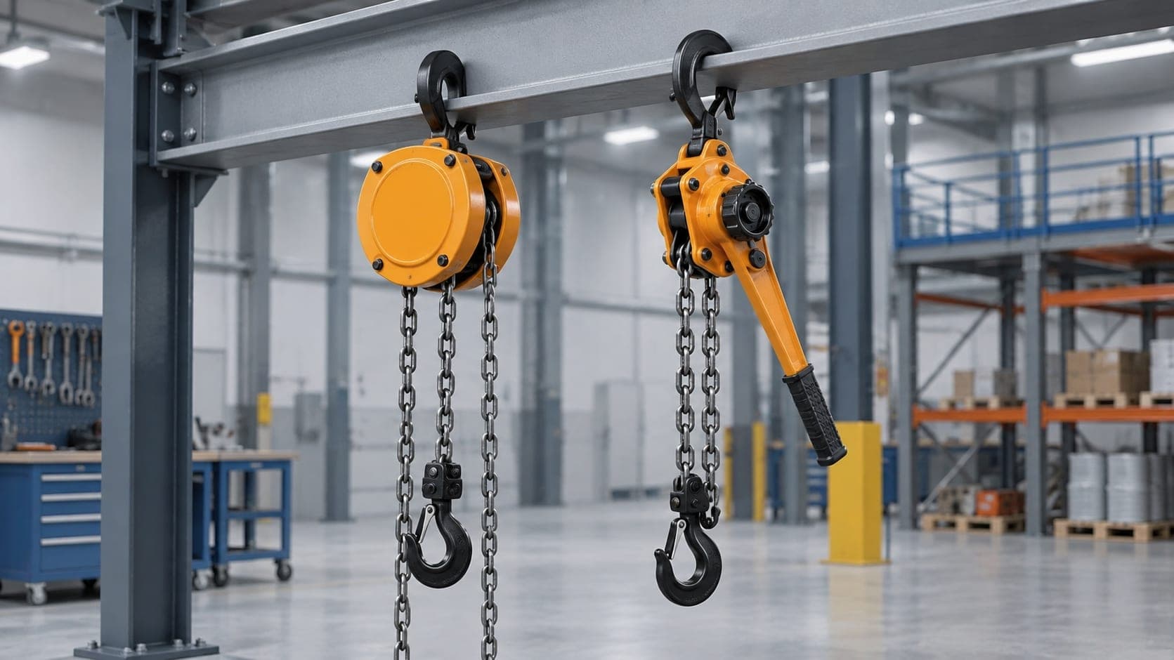 Chain block & lever hoist