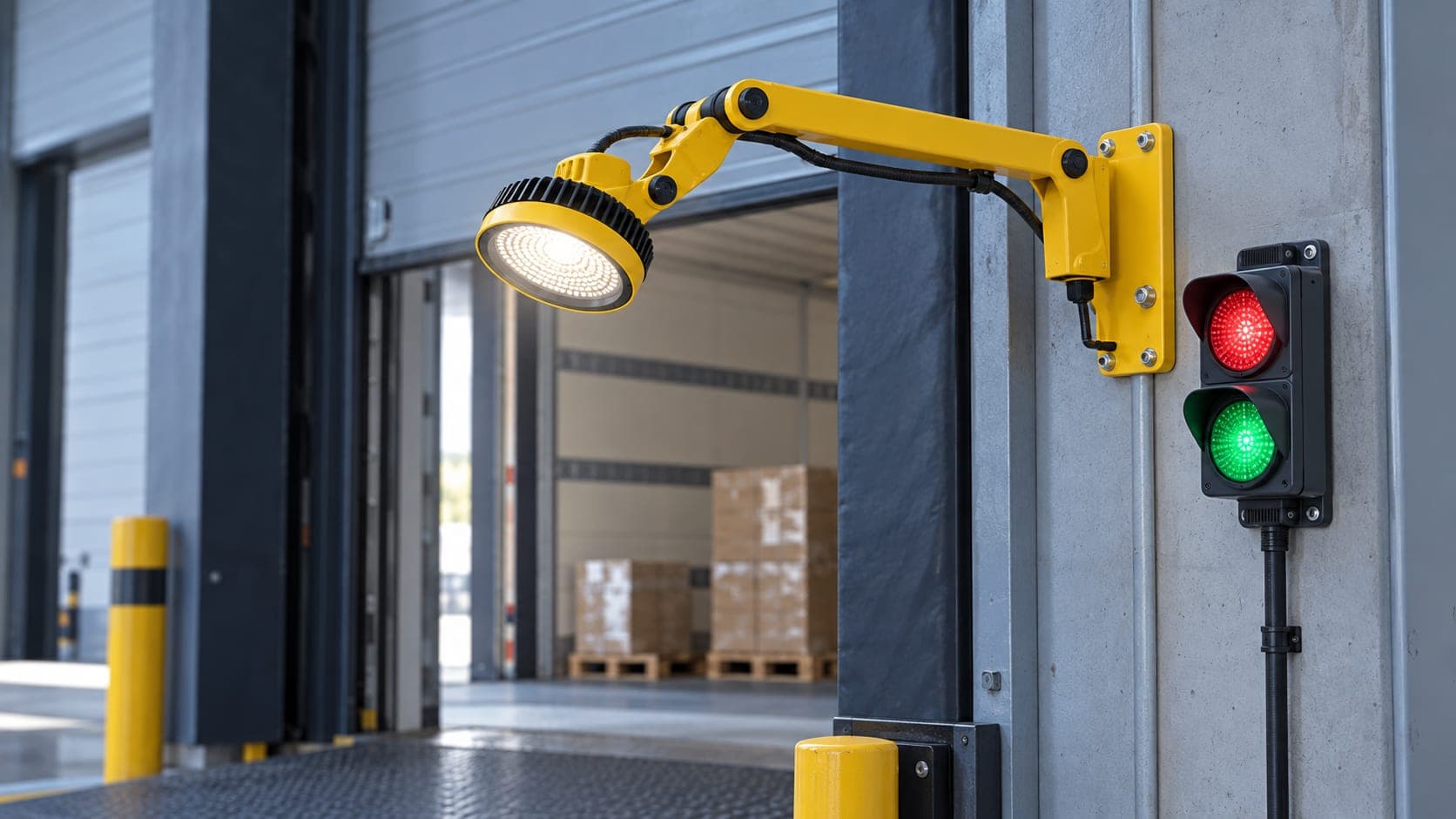 Dock light & communication signal
