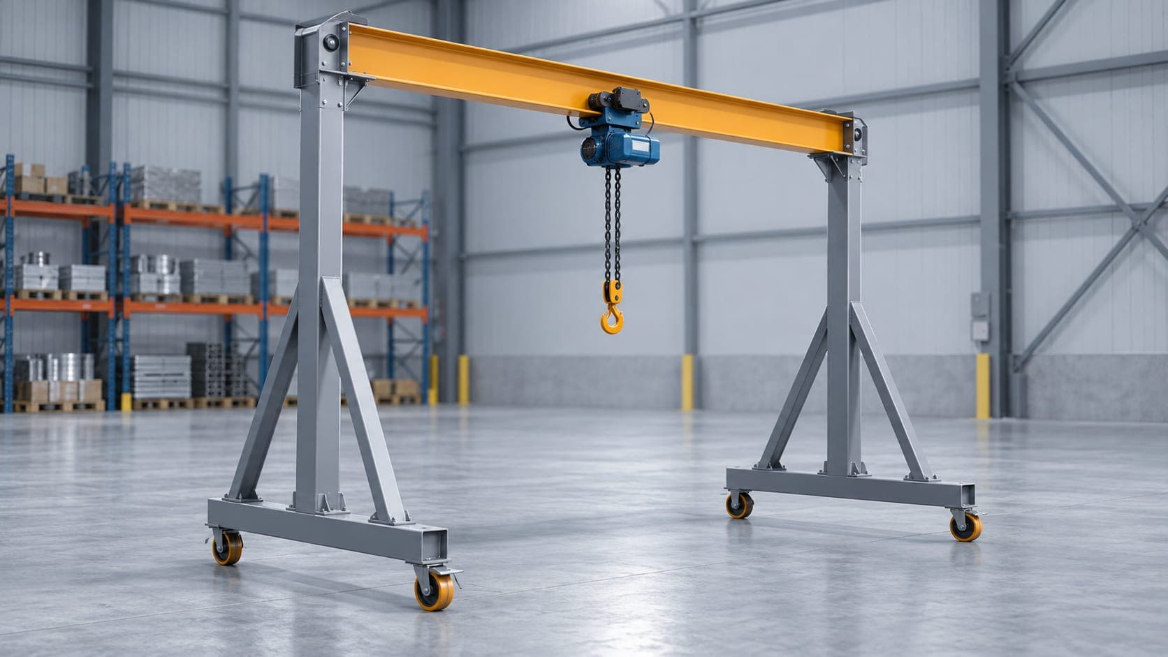 Gantry and semi-gantry crane
