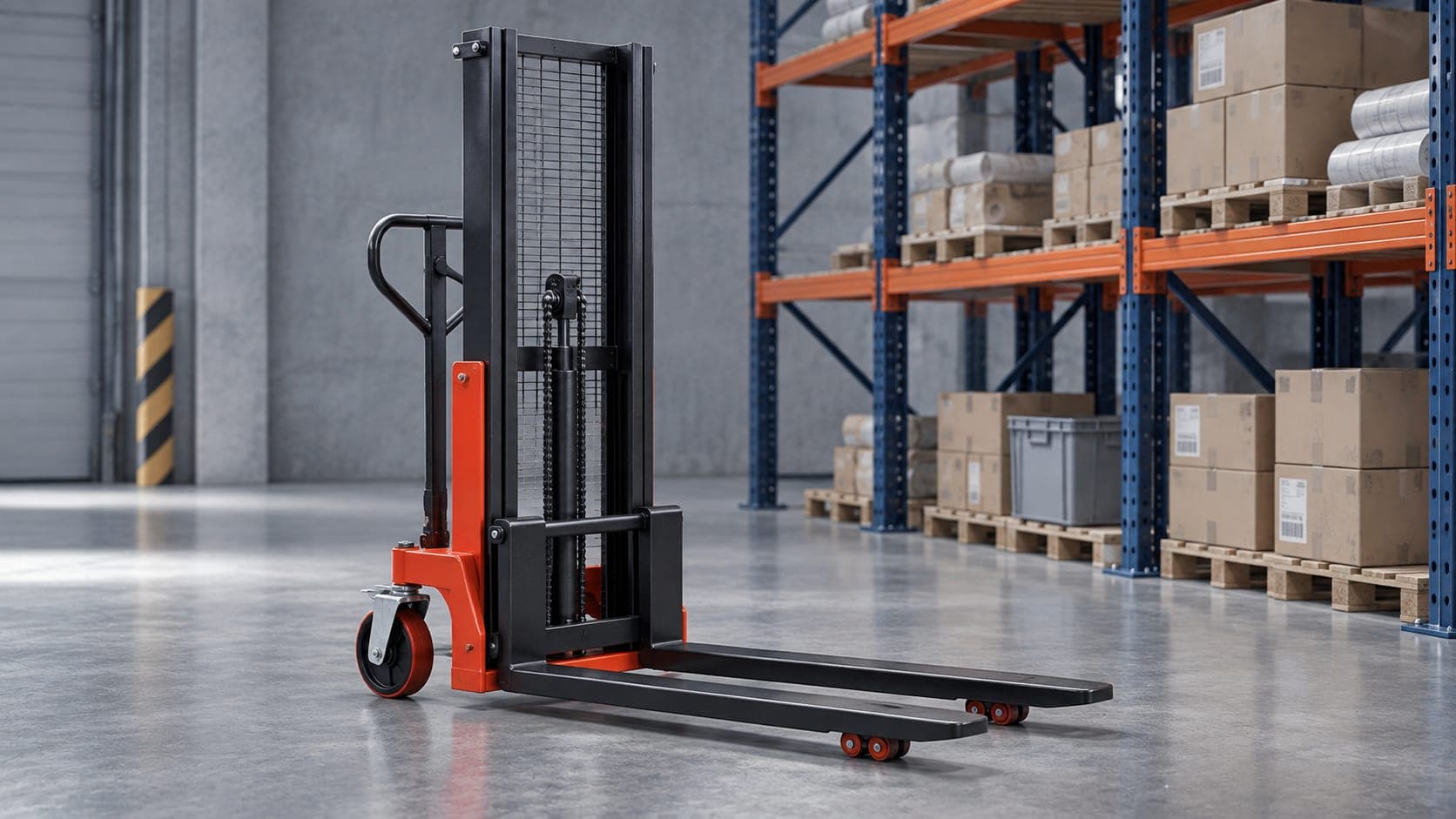 Manual stacker