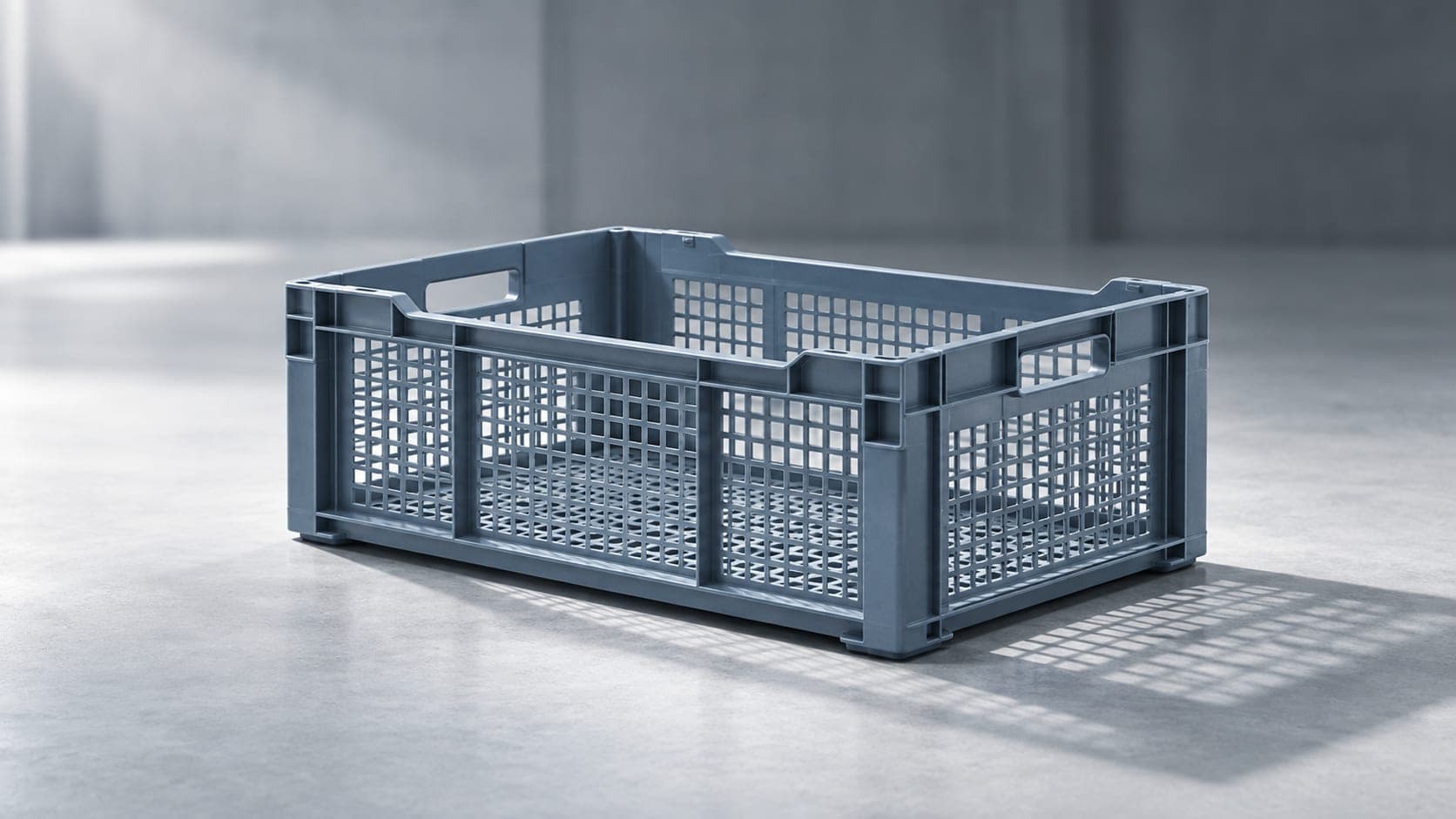 Perforated / ventilated crate