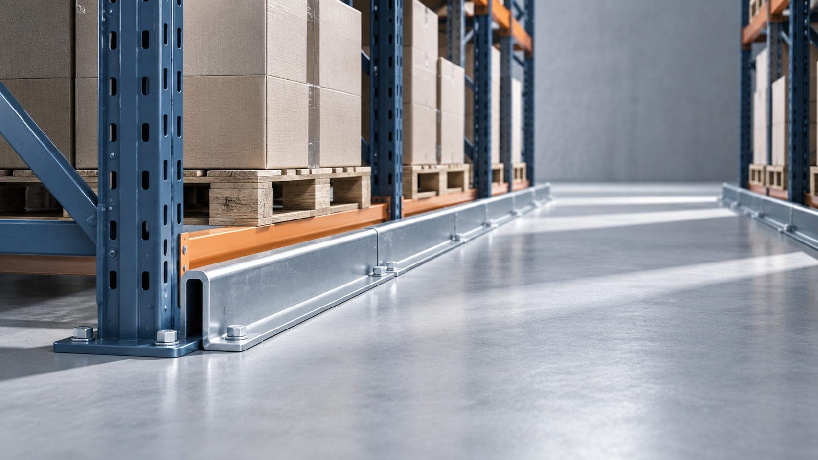 Rack guide rail