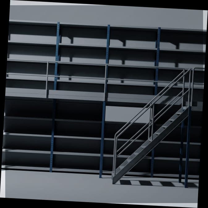 Rackable plastic pallet