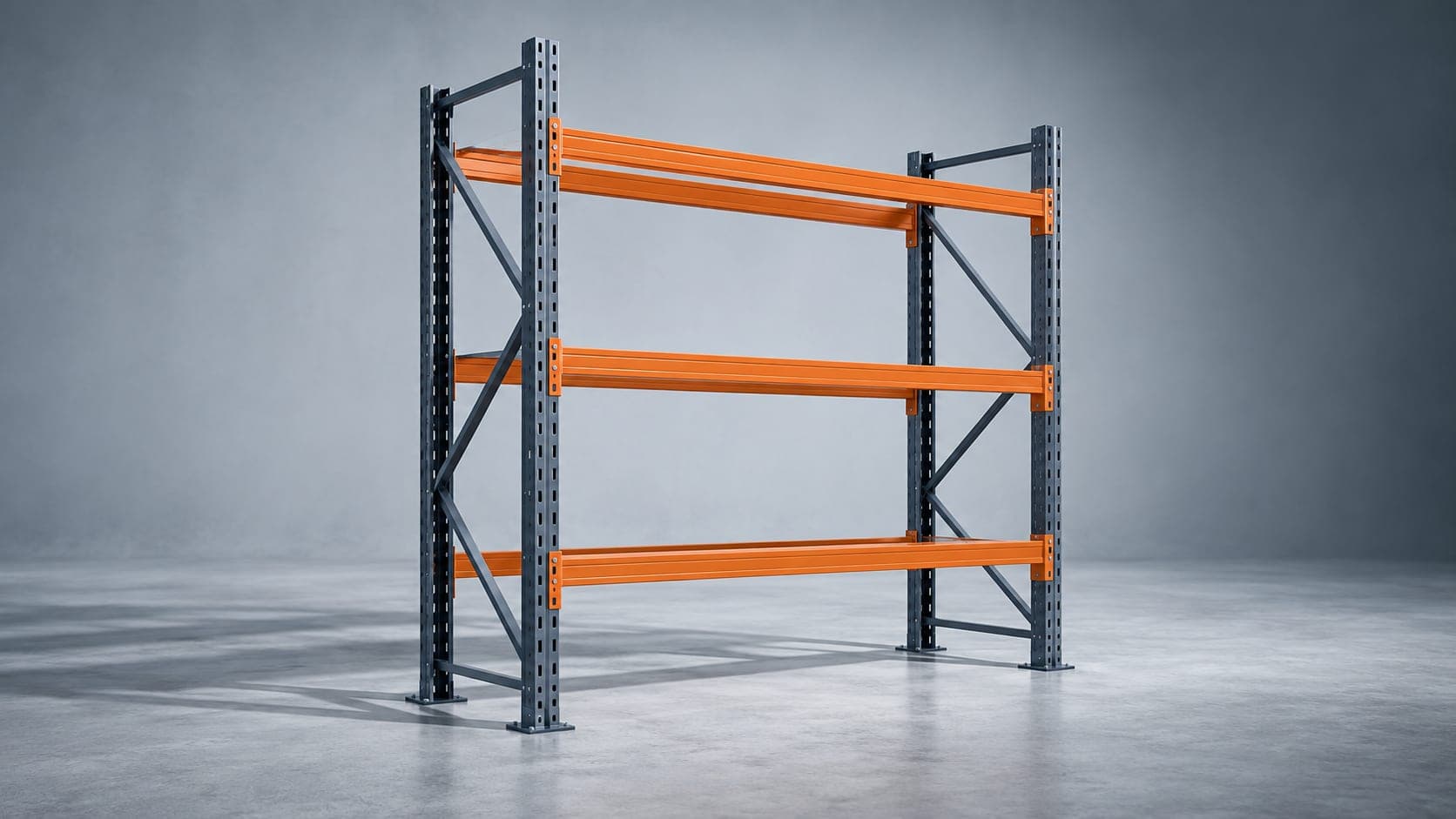 Selective pallet racking