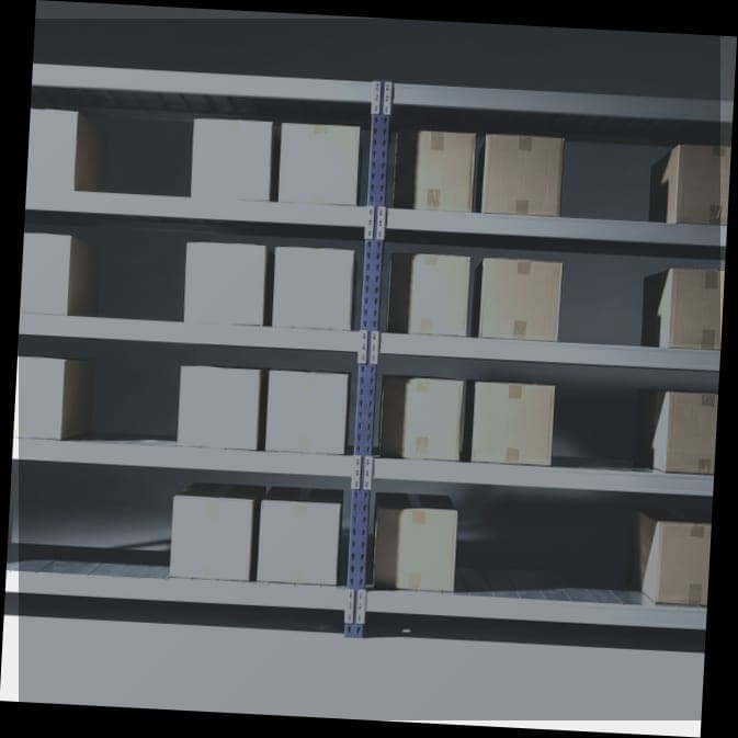 Steel parts bin & tray
