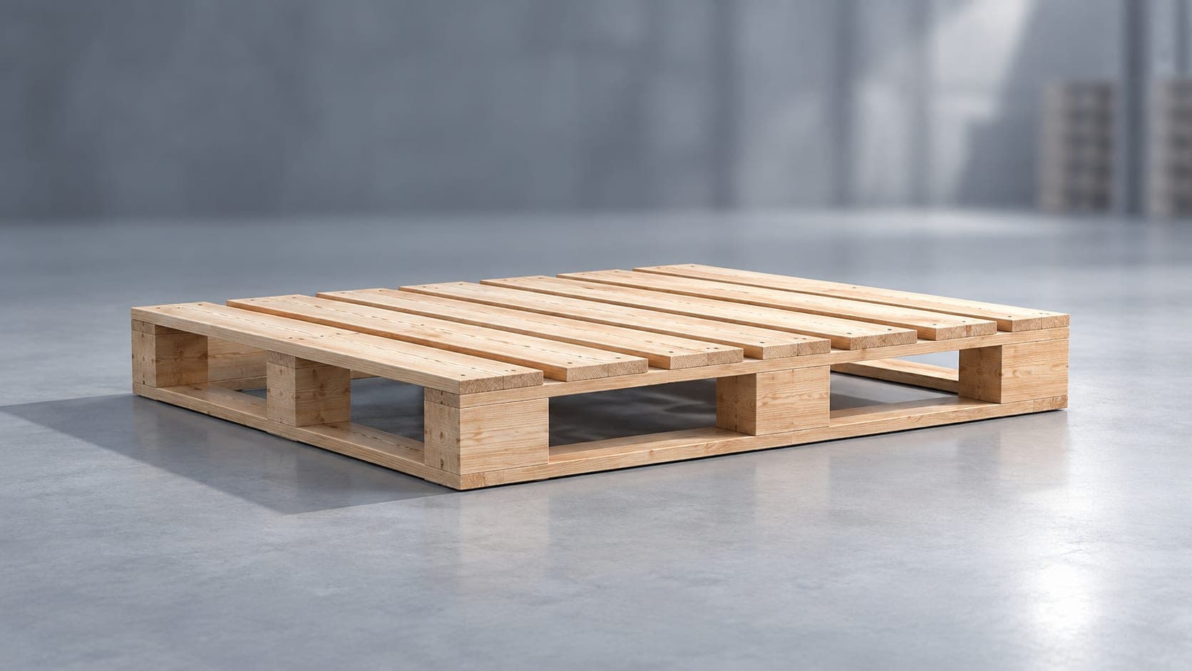 Two-way entry pallet